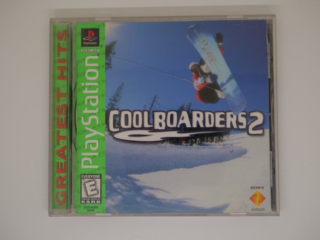 Jeu Cool Boarders 2 - PlayStation 1 (PS1) - Version Platinum - Très Bon état