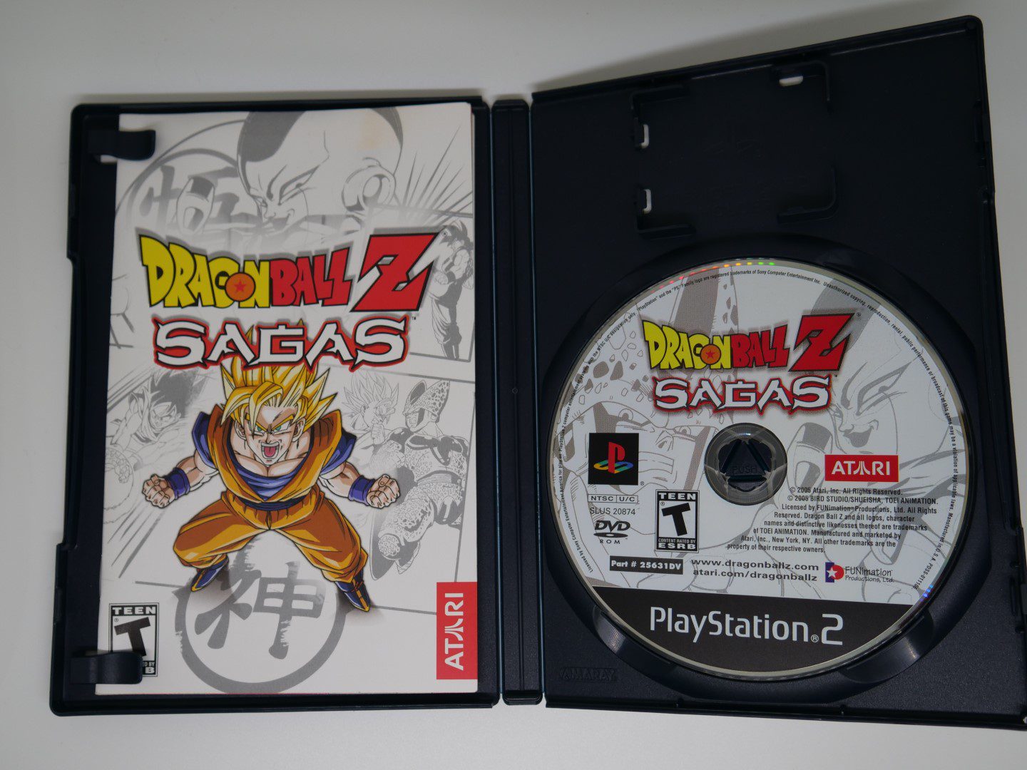 Jogo Dragon Ball Z: Sagas Ps2