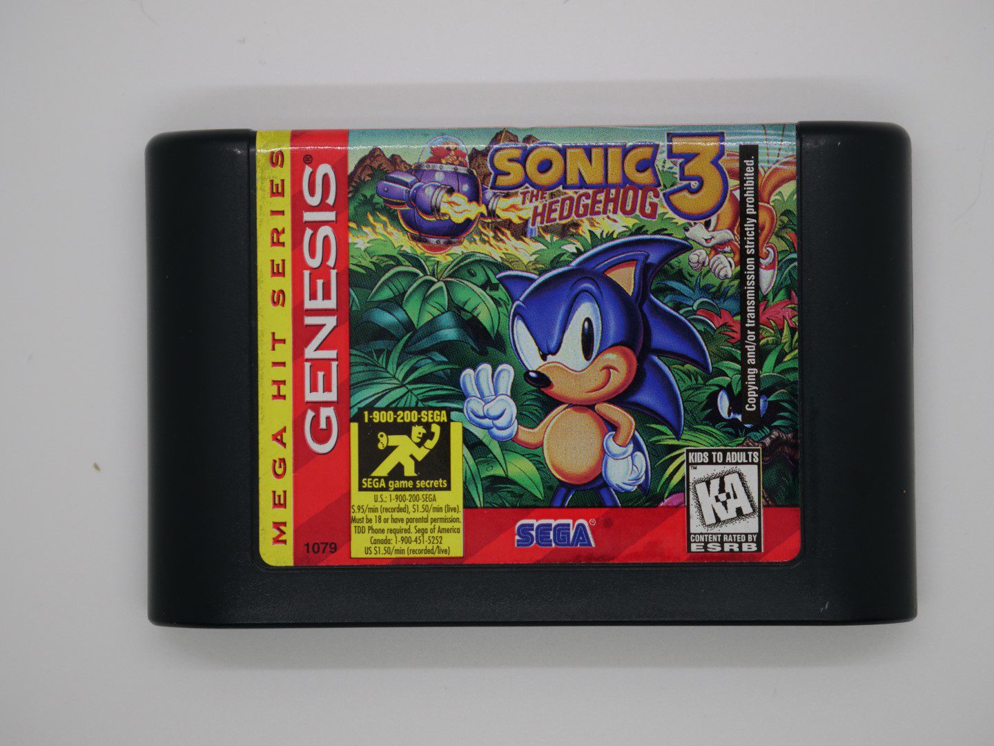 Jogo Sonic the Hedgehog 3 - Mega Drive