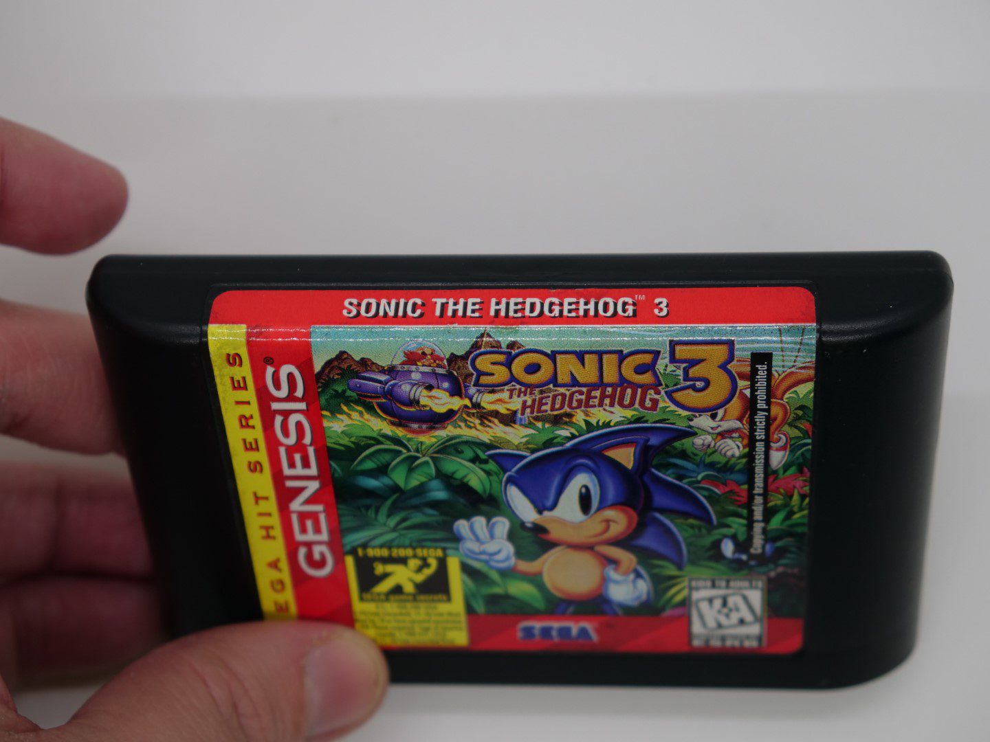 Jogo Sonic the Hedgehog 3 - Mega Drive