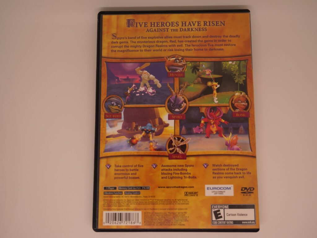 Spyro: A Hero's Tail (Nintendo Gamecube, 2004) CIB & Authentic