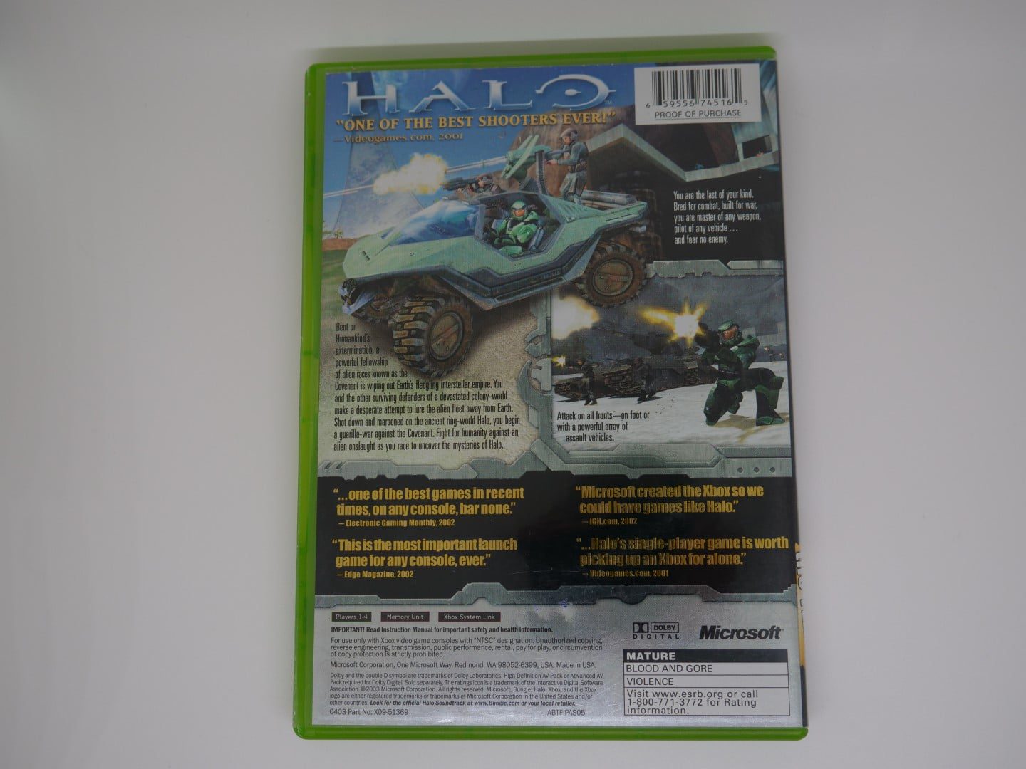 Halo Combat Evolved – Game of The Year – CAPA BRILHANTE (FOIL) – Retro Quest