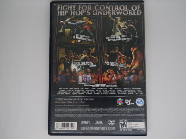 Def Jam:Fight for NY-PS2(5) 