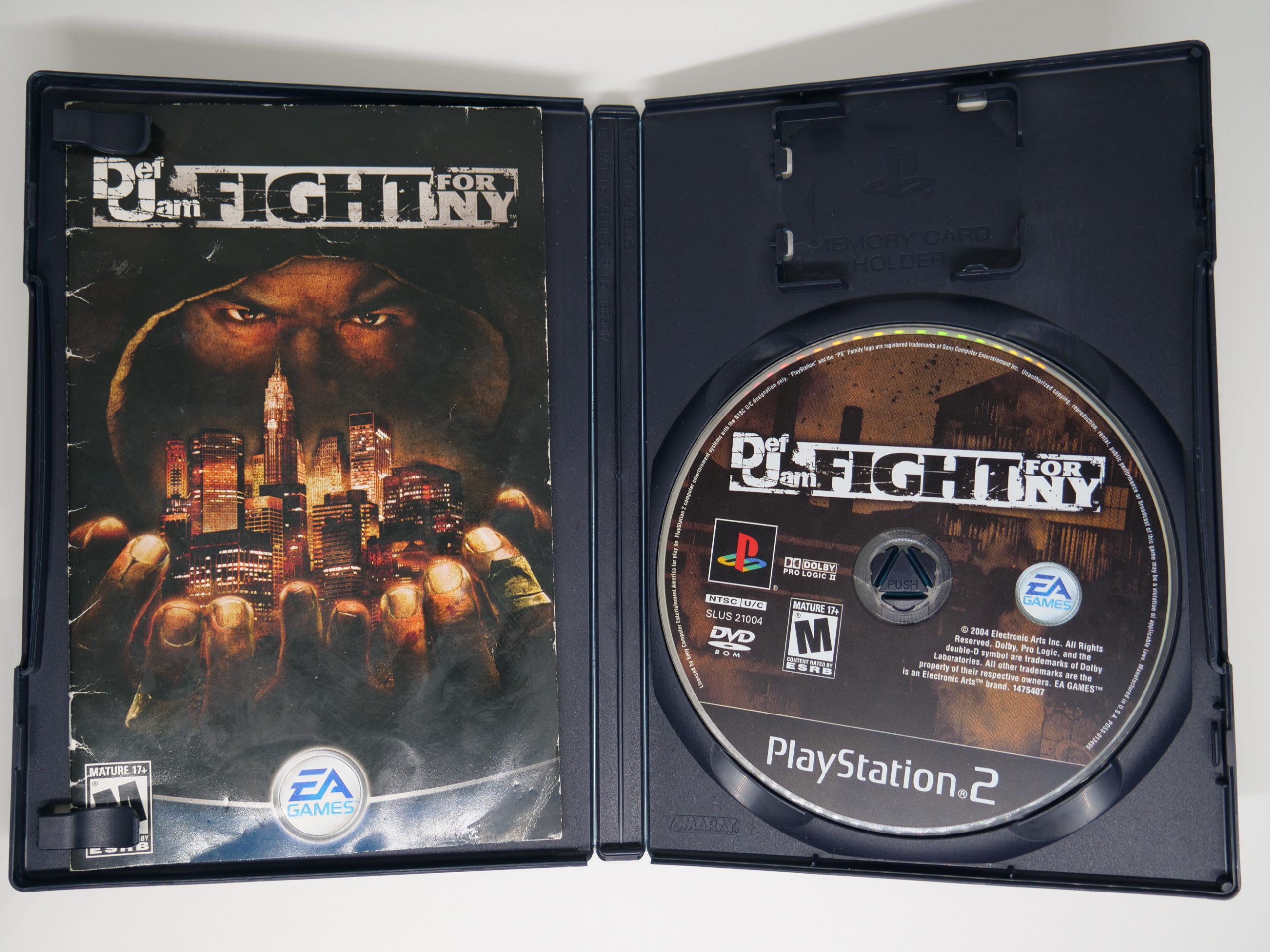 Jogo playstation 2 def jam fight for ny